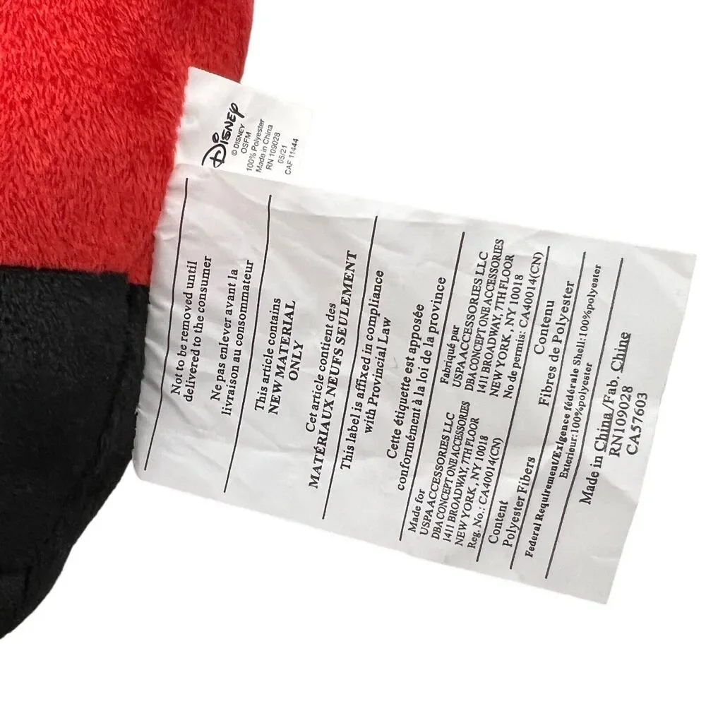 Disney Parks Mickey Mouse LETS GO‎ Travel Neck Pillow Adult Mickey Ears Vacation